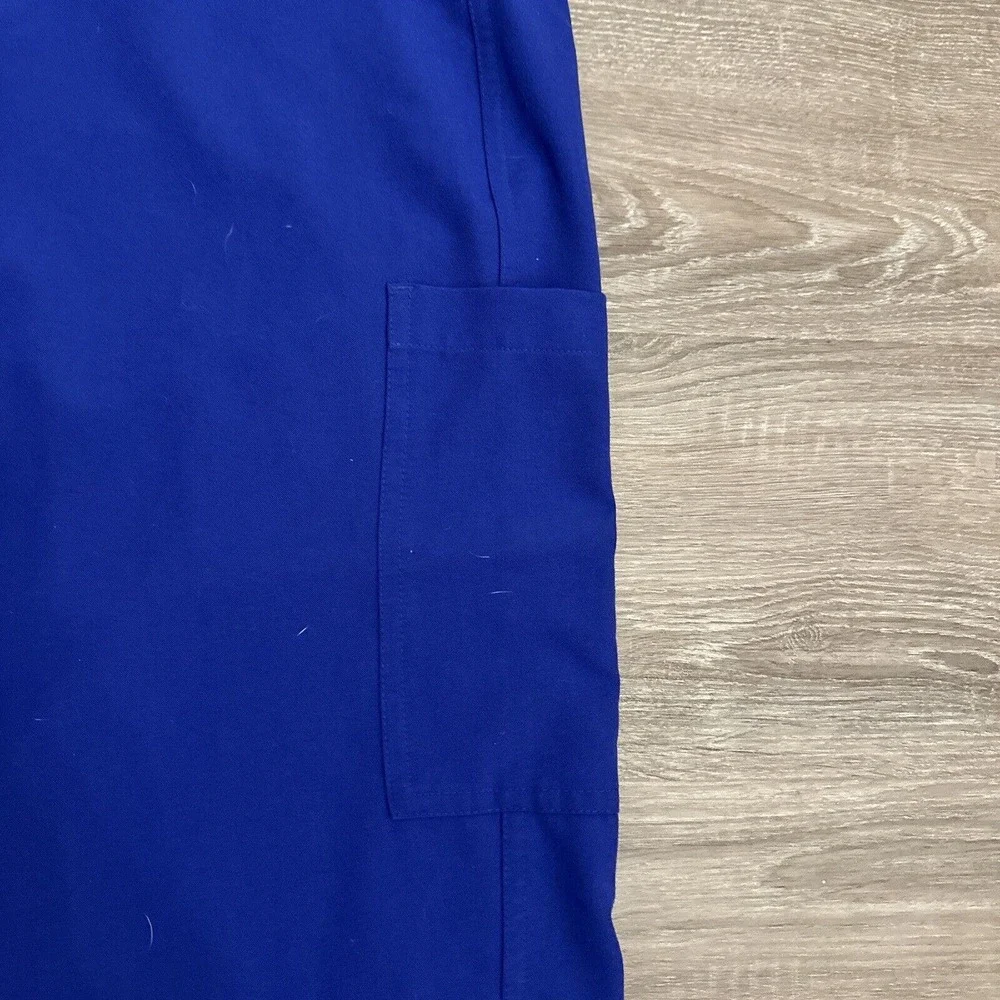 FIGS Pants Men's Large‎ Blue Axim Cargo Scrub Double Pocket T2001